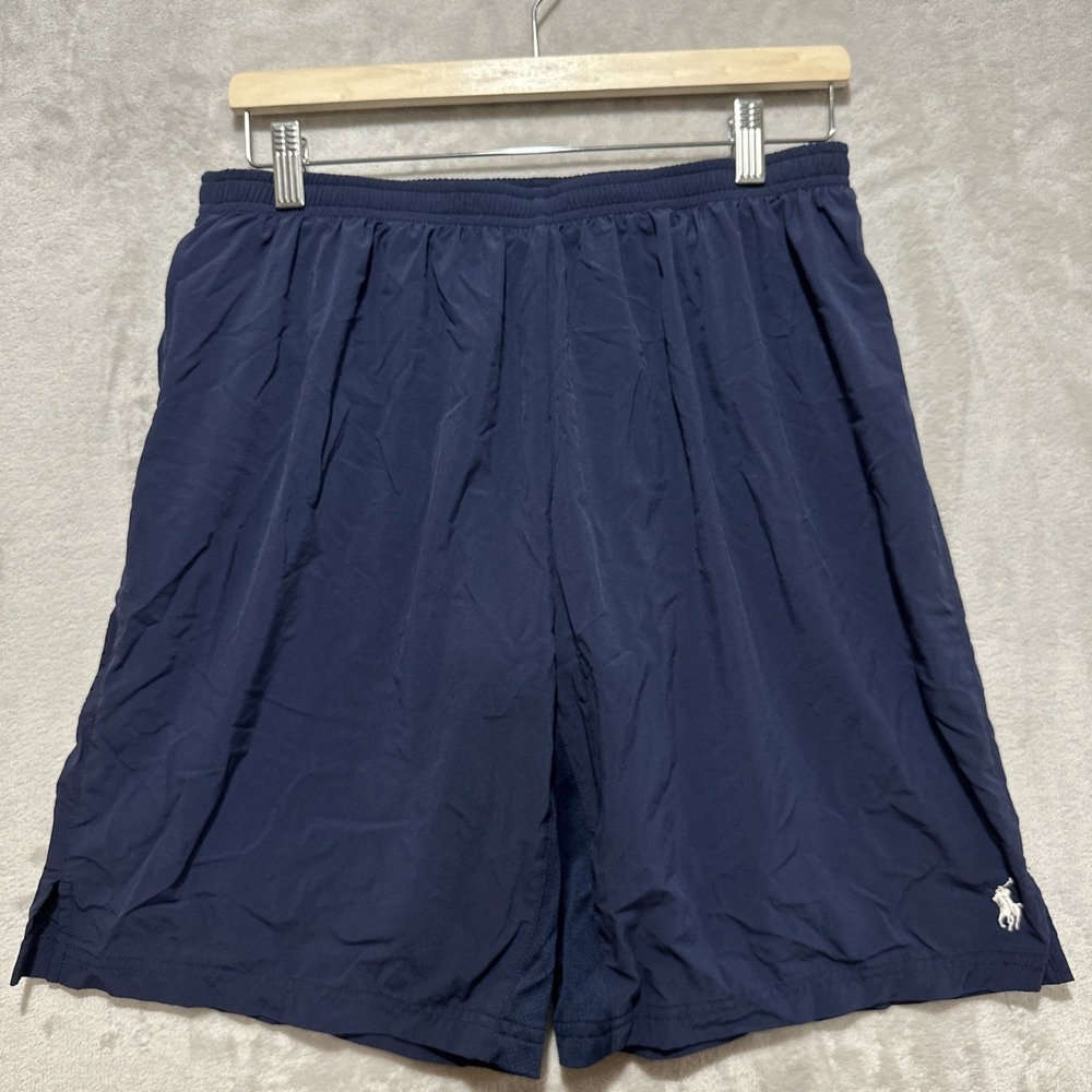 RALPH LAUREN× Wimbledon Ball Boy Shorts Navy Blue Performance‎ Size L (180/188A)